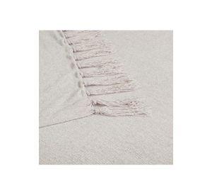 MANTA ANDES LISA 125X150 BEIGE