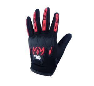 GUANTE PARA MOTO RACE CAR TRIBE MOD.GTS-21 CON PROTECCION ANTIDESLIZANTE M,L,XL,XXL rojo