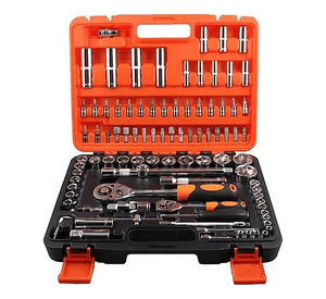Set Caja De Dados Juego Herramientas 94 Piezas