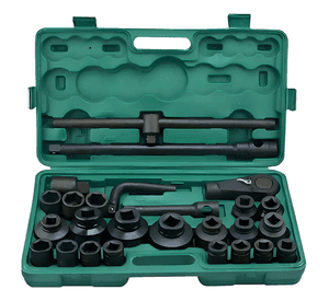 Set Dados De Impacto 1'' Y 3/4 Profesional 26 Piezas