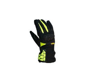 Guantes Moto Calle Invierno Negro/Amarillo KMZ