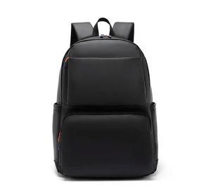 Mochila De Espalda Unisex Bolso Impermeable Color Negro