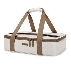 Tourit Bolsa Térmica Comida 23x33cm Impermeable Beige