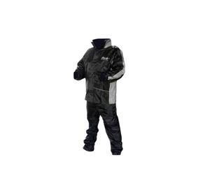 Traje Impermeable Lluvia Con capucha Moto 2pcs 14056 AXIO COLOR GRIS