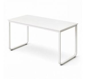 Escritorio Blanco 120 cm Zend para Home Office, Oficina o Estudio con Diseño Minimalista