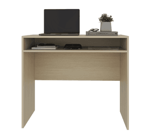 Combo Oficina 1 Escritorio Cartagena + Silla New York Negra y Azul