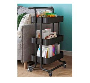 Carrito Organizador Almacenamiento 3 Niveles Con Ruedas