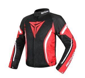 Chaqueta para motociclismo Oxford 600D MotoWolf 0505 - Roja