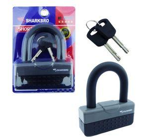 CANDADO U PARA MOTO NEW IDEAL PARA CADENA BLOQUEO ANTIRROBO 2 COLORES