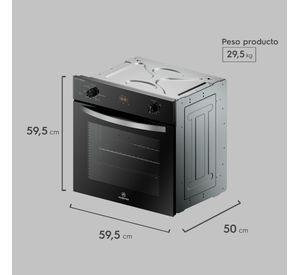 Horno Empotrable Eléctrico 59L Convector y Temporizador OM6CB