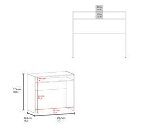 Combo Oficina 1 Escritorio Cartagena + Silla New York Negra