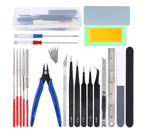 Kit 26 De Maquetas, Modeler Basic Tools Hobby Con Caja