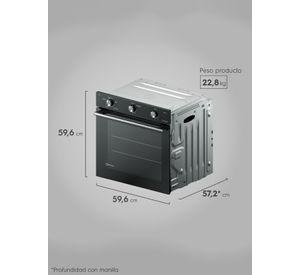 Horno Empotrable Electrico Electrolux 80L Efficient con PerfectCook OE8EL