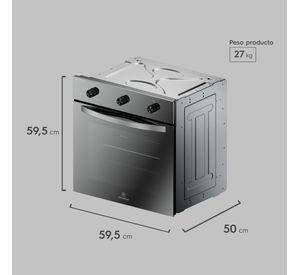 Horno Empotrable Eléctrico 59L Temporizador y Limpia Fácil OM6TX