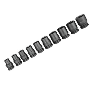 Juego Set De Dados Corto De Impacto 1/2 10 Piezas Total Turquesa