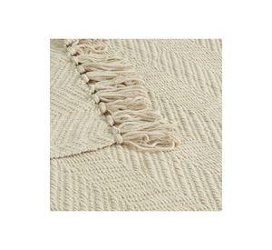 MANTA ANDES ESPIGA S 125X150 BEIGE