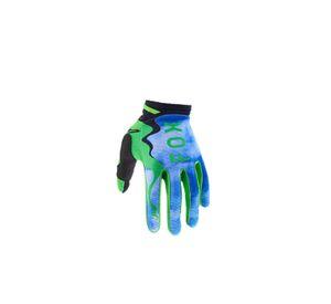 Guantes Moto 180 Atlas Celeste/Verde Fox