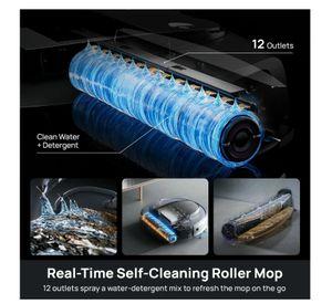 3i S10 Ultra Robot Aspirador y trapeador con sistema WaterRecycl, succión de 13000 Pa