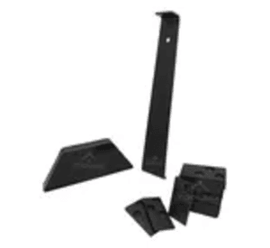 Kit Instalación Piso Flotante Laminado De Madera Profesional Color Negro