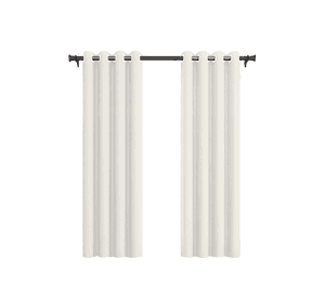 Pack Cortina de Tela Blackout Vincenzi 140x220 Blanca