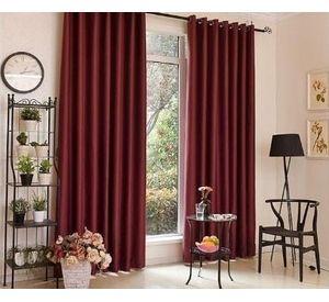 Cortinas Black out / Sun out — burdeo