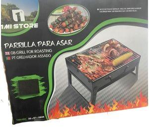 PARRILLA CUADRADA BBQ 35X27X20CM