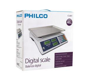 Balanza digital Philco Hasta 40 kg Recargable
