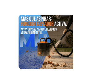 Aspiradora De Cenizas Nex 20 Litros Funci n Soplado Parrilla
