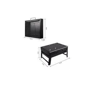 Parrilla portátil de carbón mini para asados y quinchos