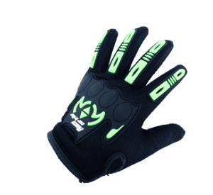 GUANTE PARA MOTO RACE CAR TRIBE MOD.GTS-21 CON PROTECCION ANTIDESLIZANTE M,L,XL,XXL verde