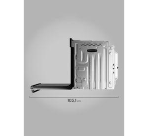 Horno Eléctrico Empotrable 80L Función Freidora Aire y Wi-Fi