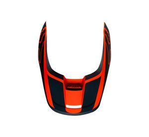 Visera Moto Niño V1 Przm Naranjo Fox