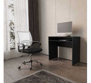 Combo 1 Escritorio Wengue + Silla New York Negra y Blanca