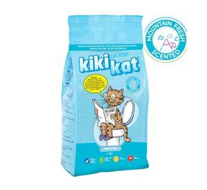 Arena aglomerante KikiKat 4,35 kg Mountain Fresh