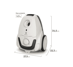 Aspiradora Con Bolsa Electrolux 1600w Sonic Bgg10