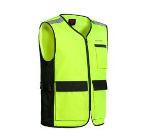Chaleco reflectante para motociclismo Motowolf 0506 - Amarillo