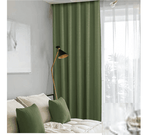 CORTINA ENGOMADA BLACKOUT 2 PAÑOS 140X220 CM UNICOLOR TF