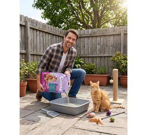 Arena Para Gatos Aglutinante Sanitaria Lavanda 10 Kg