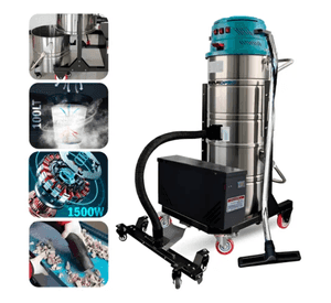 Aspiradora Industrial Hardpro 1500w Inalambrica 100l 40mm Verde