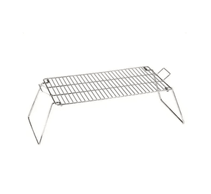 Parrilla Camping Plegable Grande Grilltech Asado Paseo Color Gris