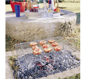 Parrilla Camping Plegable Grande Grilltech Asado Paseo Color Gris