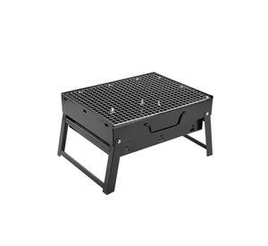 Parrilla Asados Portátil Carbón Plegable Deluxe