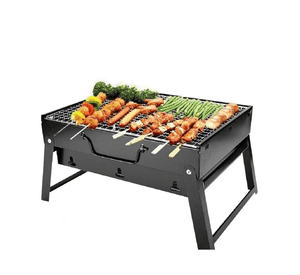 Mini Parrillera De Carbon Plegable Portatil