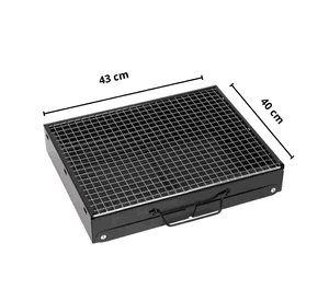 Mini Parrillera De Carbon Plegable Portatil