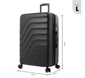 Maleta de Viaje 23 Kg 360 Bazy+ 2.0 Bodega Negra  Totto