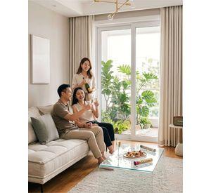 Juego de Cortinas Blackout Premium Engomadas m17