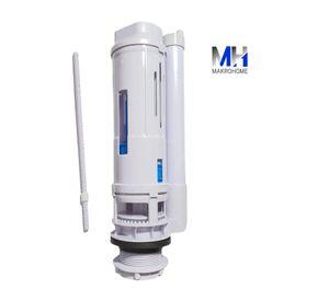Kit Valvula Descarga Estanque Wc 1 Etapa Con Boton Universal