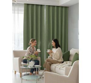 Juego de Cortinas Blackout Premium Engomadas m4