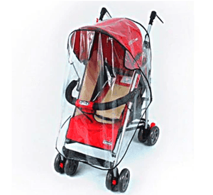 Cubre Coche Protector Impermeable Bebes Lluvia Viento Polvo