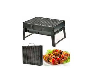 Parrilla negra móvil 44x30 cm OEM